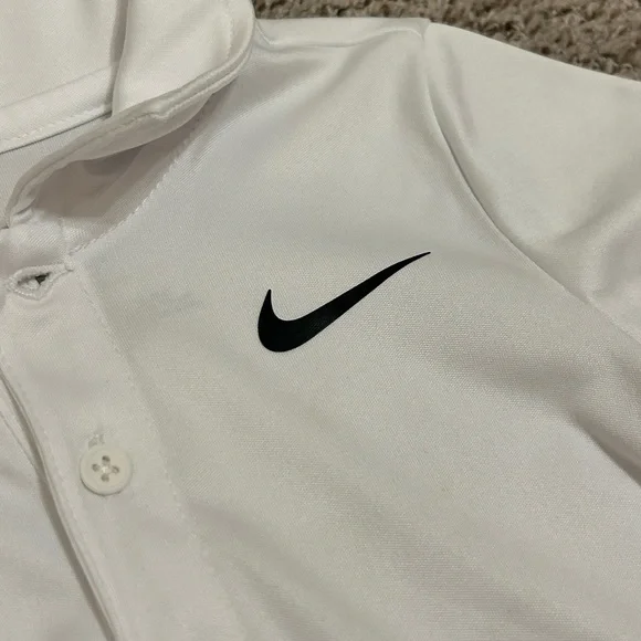 Nike Dri-FIT White Polo and Black Shorts - Infant - Picture 5 of 8